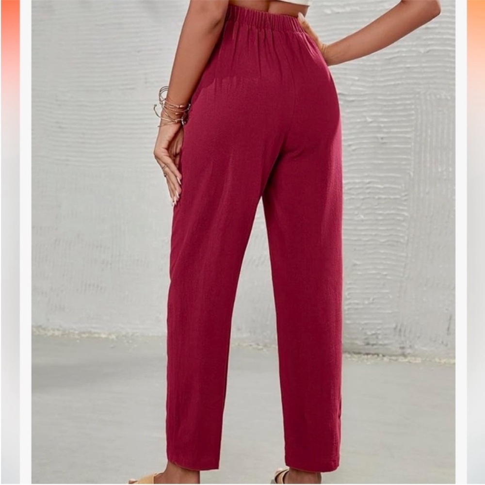 Red pants
